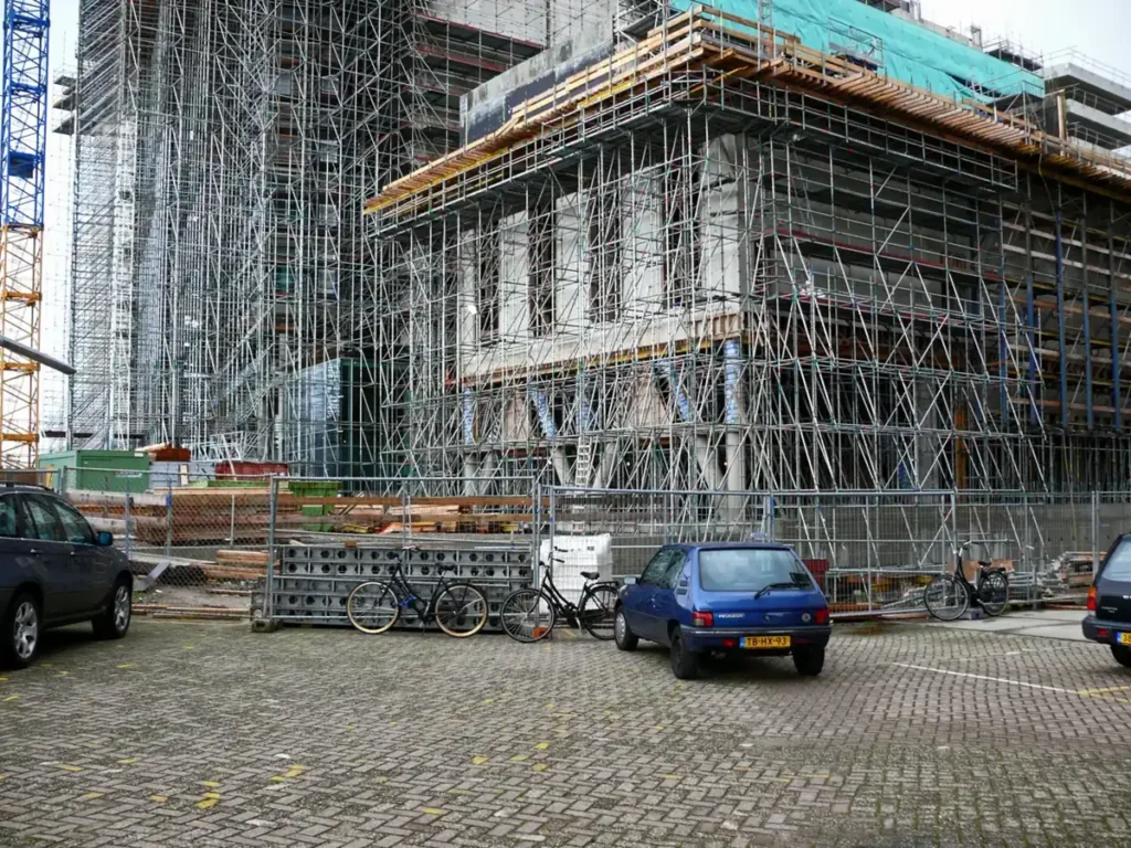 Bâtiment en construction